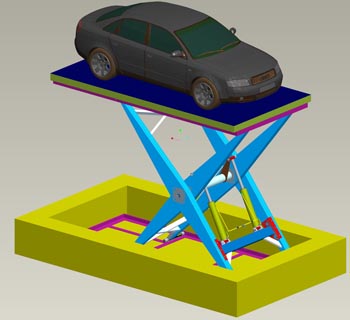 6. PIATTAFORMA SINGOLO PANTOGRAFO PIANALE SOLITO